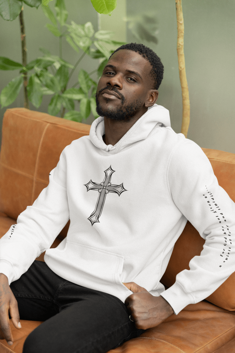 2 Timothy 1:7 Hoodie | Power, Love, & Self - Discipline - Fearless Faith Apparel