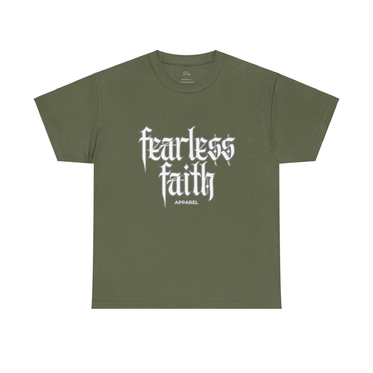 Hebrews 11:1 T-Shirt | Walk in Faith, Wear Your Belief - Fearless Faith Apparel