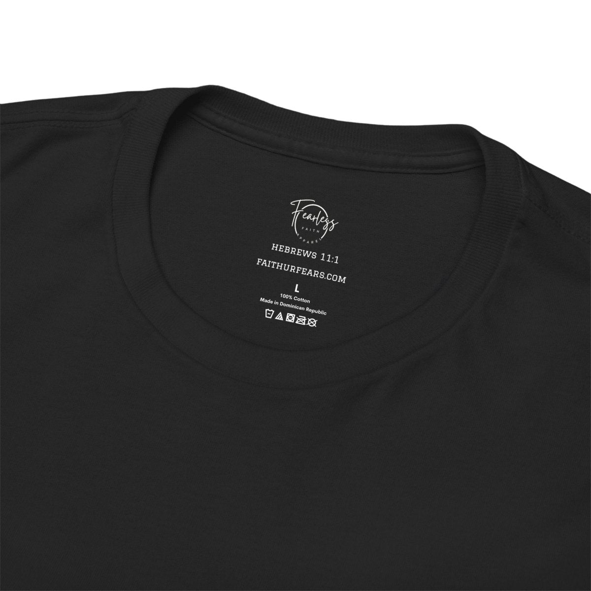 Hebrews 11:1 T-Shirt | Walk in Faith, Wear Your Belief - Fearless Faith Apparel